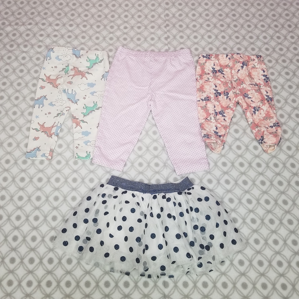 Girls 3-6 Months Bottoms